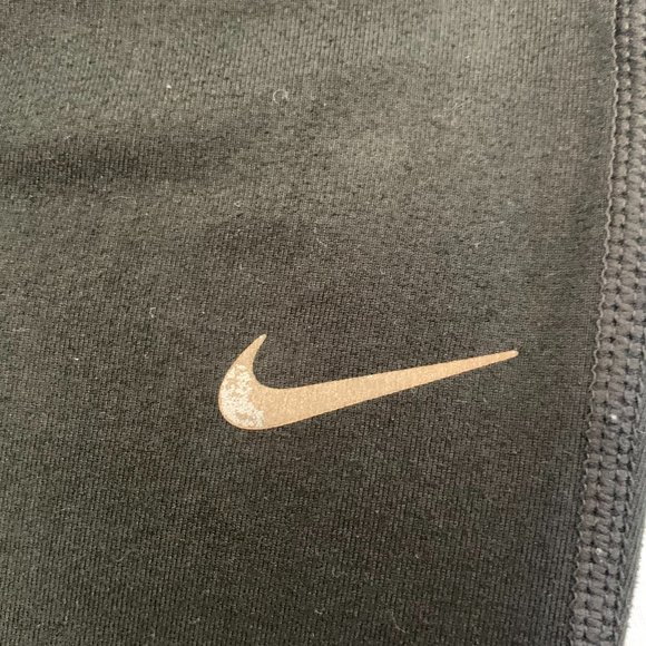 Nike Running Leggings Zipper Key Pocket Yoga Waistband Drawstring Women’s Size S - Picture 8 of 16